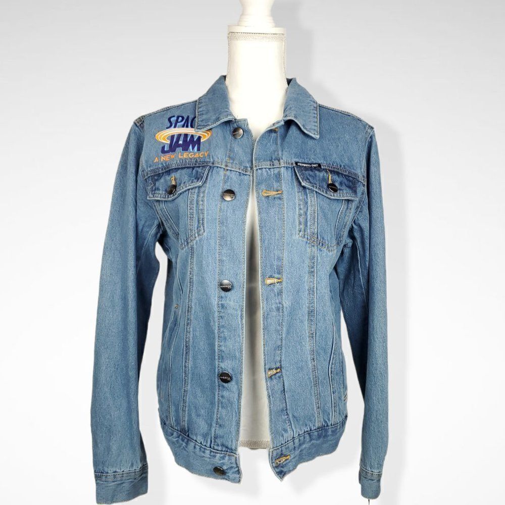 Looney Tunes Space Jam Members Only Denim Jacket - Picture 3 of 10